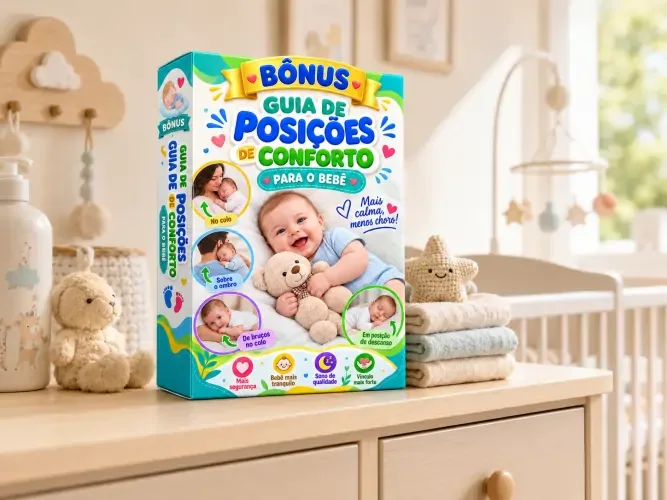 Bônus Guia de Posições de Conforto para o Bebê
