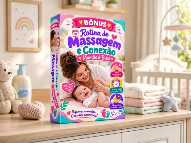 Bônus Rotina de Massagem e Conexão Mamãe e Bebê