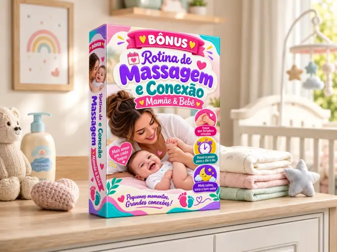 Bônus Rotina de Massagem e Conexão Mamãe e Bebê